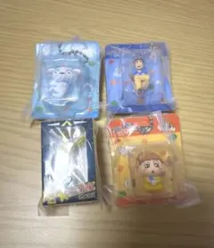 クレヨンしんちゃんミニチュアパッケージコレクション２　４点まとめ売り　ガチャ
