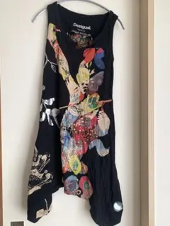 Desigual ノースリーブ チュニック Cirque du Soleil M