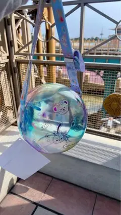 ディズニー　ダッフィー　カラフルハピネス　ポップコーンバケット