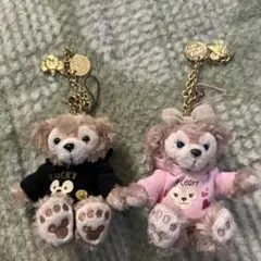 ダッフィー&シェリーメイ　10thキーホルダー