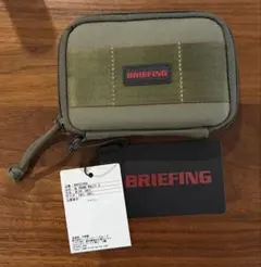 新品　BRIEFING コインケース オリーブのサムネイル