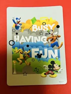 Disney store 非売品カード ミッキー