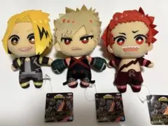 僕のヒーローアカデミア　爆豪勝己　上鳴電気　切島鋭児郎ともぬい