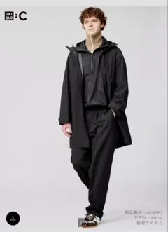 UNIQLO C タックワイドテーパードパンツ