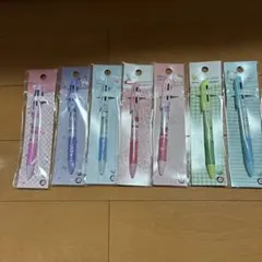 サンリオ　3色ボールペン　0.7mm 赤黒青　7点セット