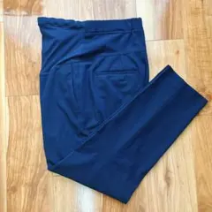 UNIQLO スマートアンクルマタニティパンツ Lサイズ　ネイビー