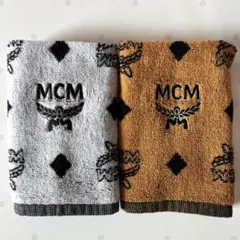 MCM ハンドタオル ウォッシュタオル 2枚セット