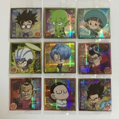 ドラゴンボール超戦士シールウエハース ゴットレア9枚