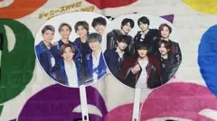 SixTONES カウントダウン うちわ 2020-2021.2021-2022