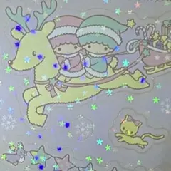 【平成レトロ】サンリオ　キキララ　2016年製　シール　②