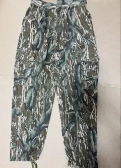 t*a様 激レア リアルツリー迷彩柄カーゴパンツ　ワイドパンツ