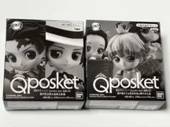 Qposket petit 鬼滅の刃 炭治郎&無惨、ねずこ&善逸&伊之助　2点