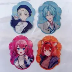 緋八マナ 渚トラウト 倉持めると ラトナ・プティ 特典クリアステッカー