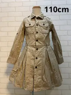 ラルフローレン　ベージュ　110cm 長袖ワンピース