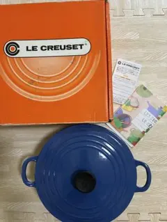 LE CREUSET オーバル鍋 22cm ブルーのサムネイル