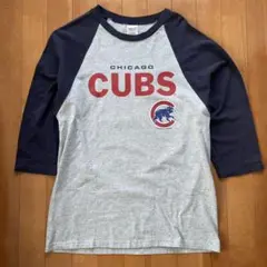 Fabric USA製MLB CHICAGO CUBS カブス ラグラン 七分袖のサムネイル