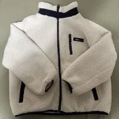 ボアフリースジャケット ホワイト