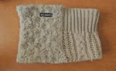 Columbia ボア・ニット ネックウォーマー