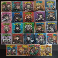 鬼滅の刃マン２シール２４種フルコンプリートセット!!!