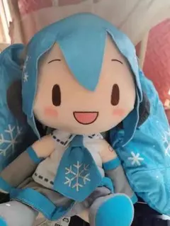 初音ミク 雪の結晶ぬいぐるみ 約30cm