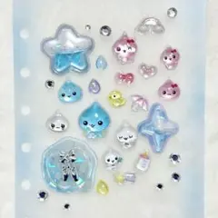 【正規品】おすそ分け　シールセット　しずくちゃん　ウォーターシール