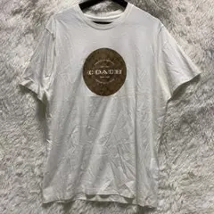 COACH コーチ　シグネチャー ロゴTシャツ　ホワイト　Lサイズのサムネイル