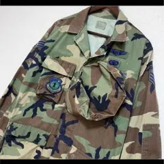 キャップ付き BDUジャケット 94年 スモールロング 米軍官給品