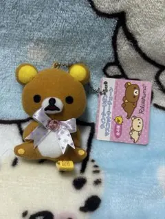 リラックマ☆ウィンターリボンマスコットキーチェーン