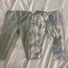 UNIQLO GAP レギンス　80サイズ　2本セット