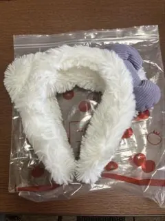 ユニバ キティ カチューシャ イヤーマフ 耳あて