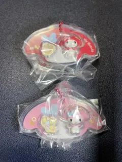 サンリオキャラクターズ　パッケージチャームセット　2個