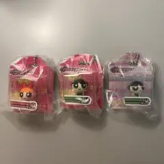 パワーパフガールズ　ブリスターチャームコレクション　3点セット