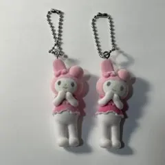 サンリオ ミニチュアチャーム ライブキャラクター　マイメロディ　2個セット