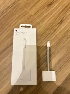 Lightning to Digital AV Adapter 純正