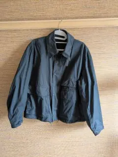 ユニクロU 2022AW ユーティリティショートブルゾン Lサイズ ブルー