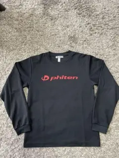 ファイテンロングTシャツ　黒　SS