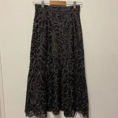 【美品】PROPORTION BODY DRESSINGブラックロングスカート