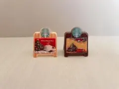 ミニチュアクリスマスデコパーツ看板 2個セット @230