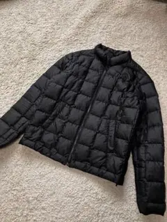 coen コーエン　ダウンジャケット　薄手　ブラック　美品　重ね着