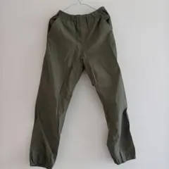 無印　ナイロンパンツ　150cm カーキ