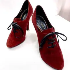 DOLCE&GABBANA ドルチェ&ガッバーナ スウェード ブーティ ヒールのサムネイル