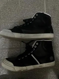 Admiral ブラック ハイカットスニーカーのサムネイル