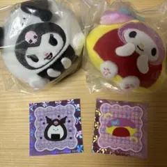 にっこりーノ　マイメロディ クロミ　マイメロ　マスコット　セット