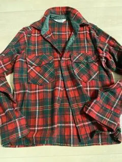 Woolrich ネルシャツ チェック柄 レッド グリーンのサムネイル
