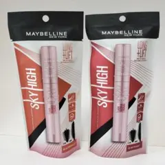 メイベリン　マスカラ　スカイハイ　ゆうやけオレンジ