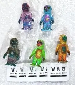 全5種 VAG 48 CREEPY BOY コンプリート ガチャ ソフビ