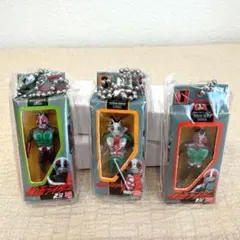 仮面ライダーソフビパッケージチャーム【１号＆２号&V3】3種セット
