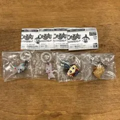 おじゃる丸　めじるしアクセサリー　4個セット　セミコンプ