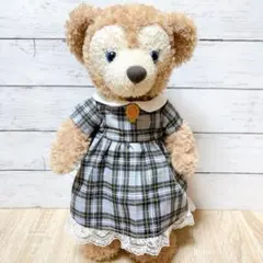 シェリーメイ ぬいぐるみ用 ワンピース チェック柄 クラシック お洋服 衣装