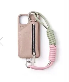 ajew エジュー Coil strap uguisu×pink ストラップのサムネイル